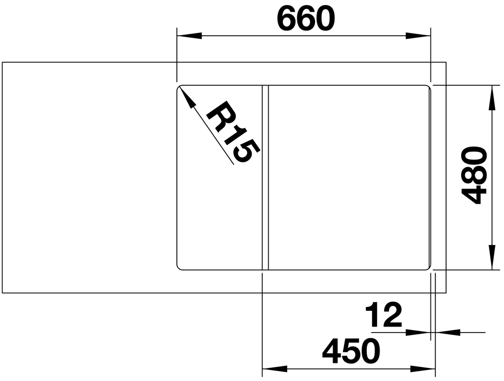   Blanco Zia 45 S Compact  524725