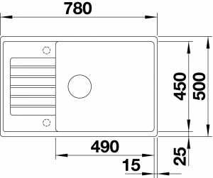  Blanco Zia XL 6 S Compact  523278