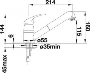 ��������� Blanco Daras-S Silgranit ������ �����
