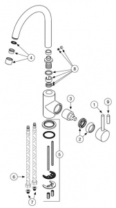 ��������� Blanco Mida Silgranit ������ ����� 526966