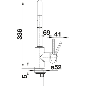 ��������� Blanco Mida-S Silgranit  ������ �����  526968
