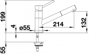 ��������� Blanco Kano-S Silgranit ���� 525043